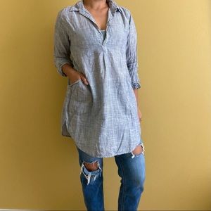 NWT CP Shades Striped Teton Tunic Size XS